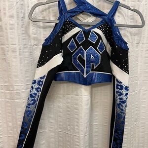 Cheer Athletics Swooshcat uniform